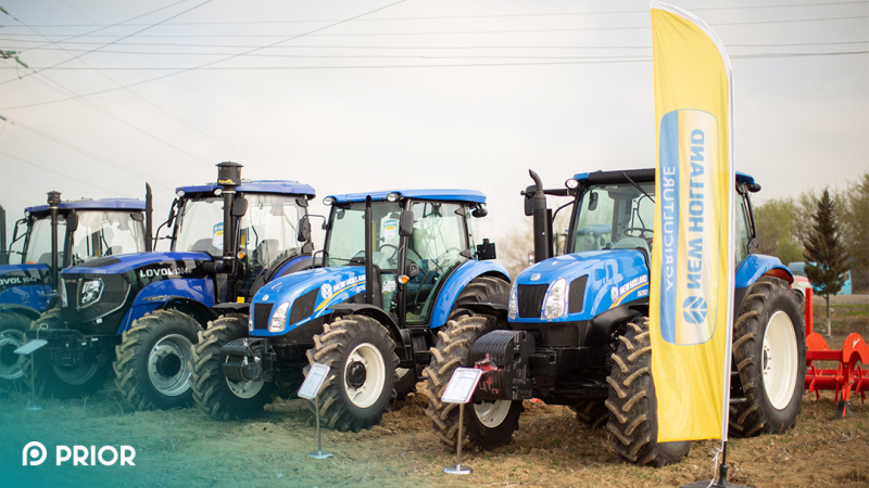 Ağcabədi rayonunda “New Holland” və “Lovol” traktorlarının sahə günü