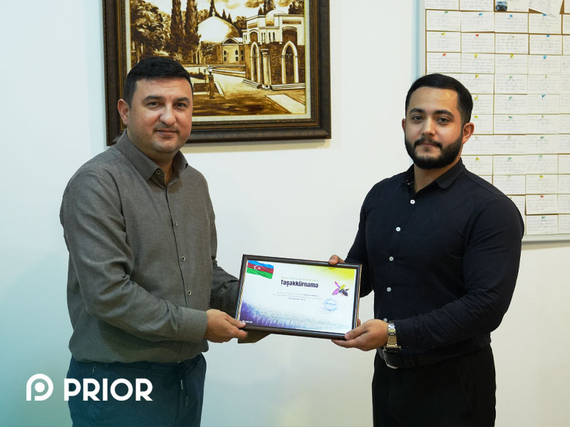 “Prior” rəhbərliyi müharibə iştirakçısı əməkdaşlarını qəbul etdi