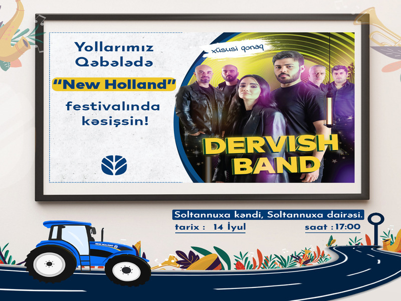 "New Holland" festival will be held in Gabala