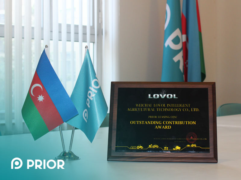 &quot;Prior&quot;a uğurlu əməkdaşlığa görə beynəlxalq mükafat!