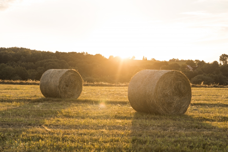 How do you prepare for the supply of straw?