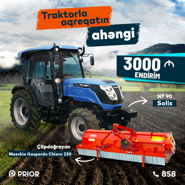 Solis NT 90 + Maschio Gaspardo Chiara 230
