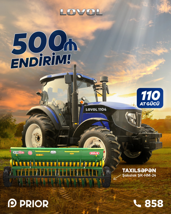 Lovol 1104 + Şakalak ŞK-HM-24