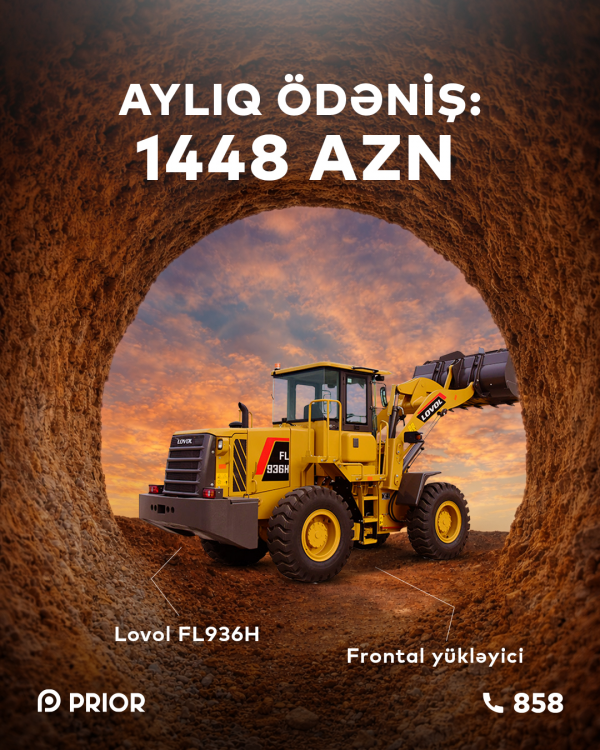 “Lovol FL936H” frontal yükləyici (XÜSUSİ TƏKLİF!)