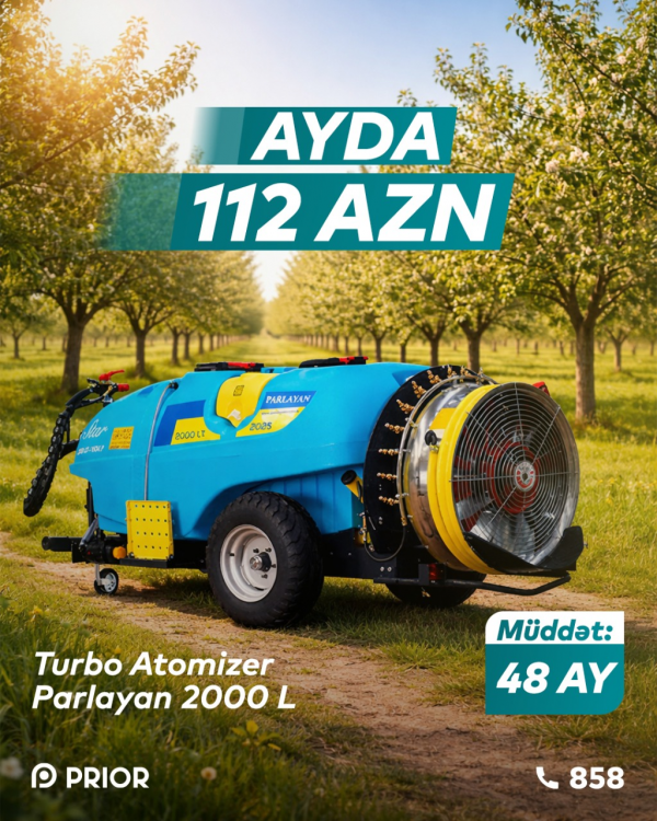 “Parlayan 2000 L Pərli Dərmançiləyən” (Ön Sifarişdə Xüsusi Endirim)